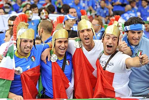 Grinta da gladiatori per Italia-Francia (Afp)